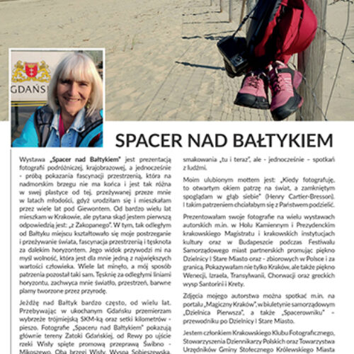 Barbara Radziszewska SPACER NAD BAŁTYKIEM